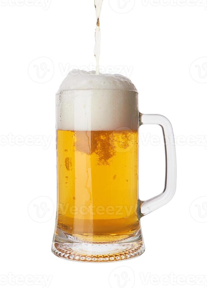 glasses with beer photo