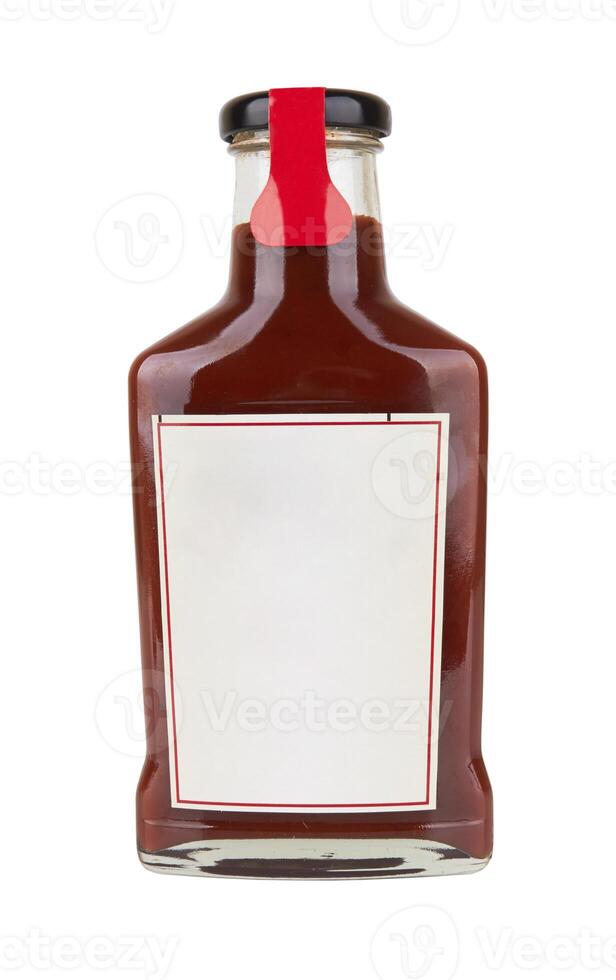 tomato sauce on white photo