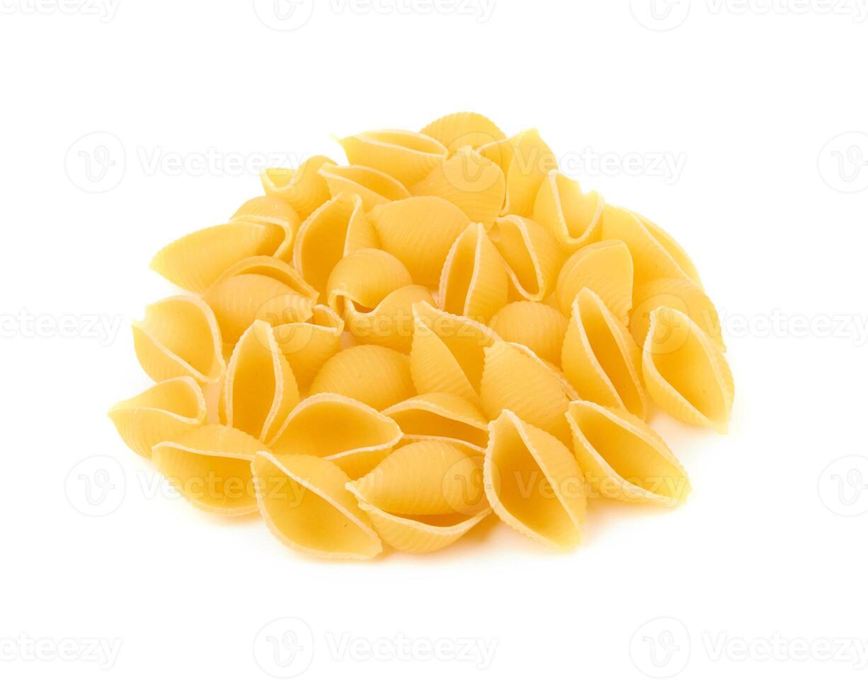 pasta on white photo