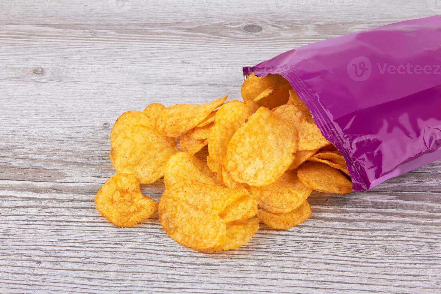 Potato chips bag photo