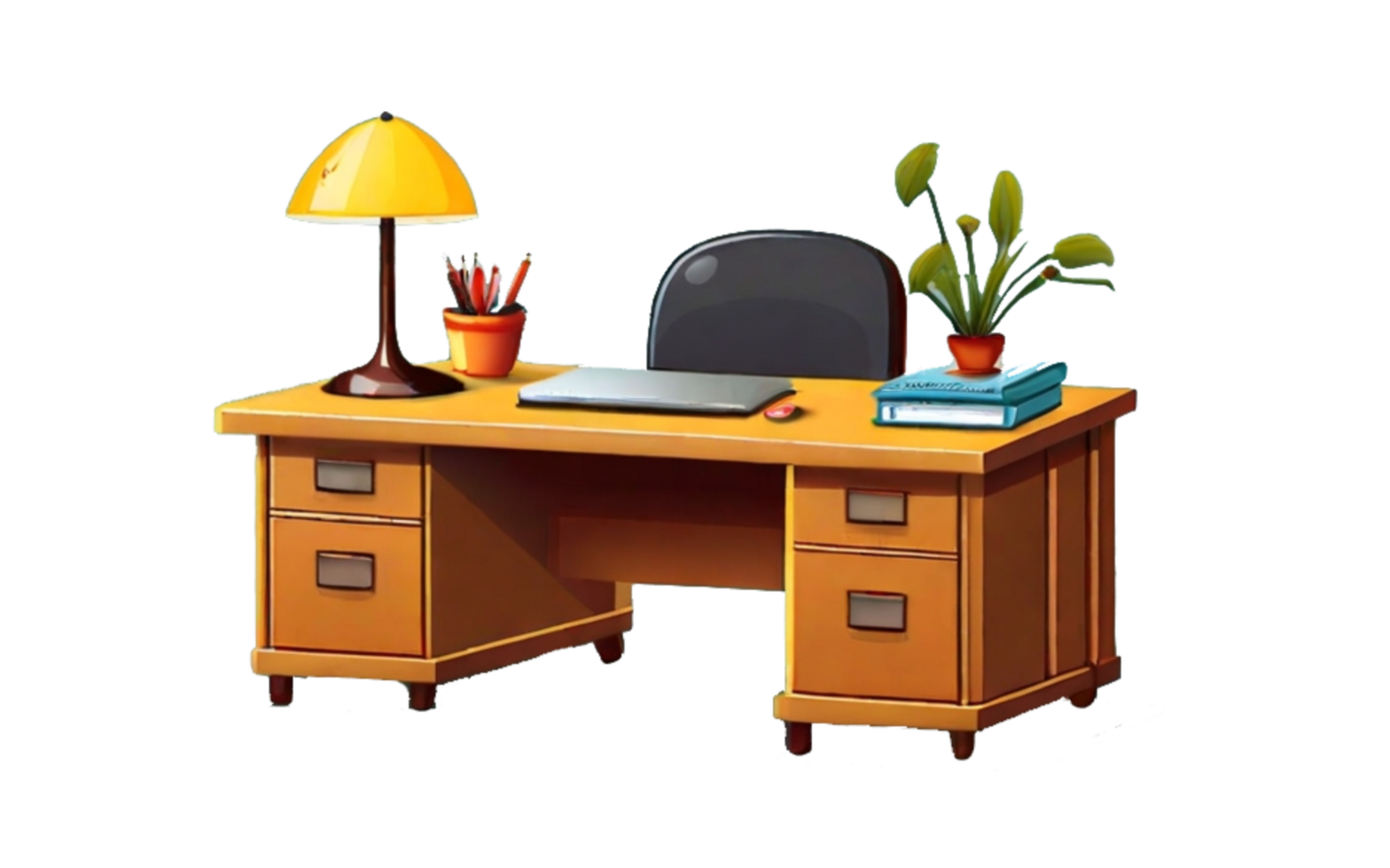Essential Tools for an Efficient Office Desk Setup png