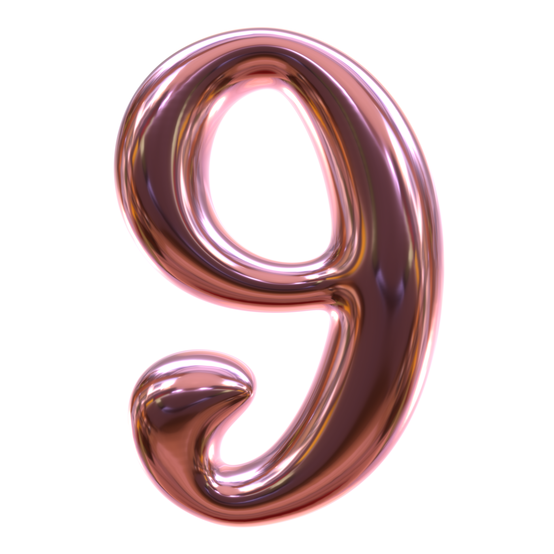 Number 9 In 3d Rendering 42642391 PNG number-9-in-3d-rendering-42642391-png