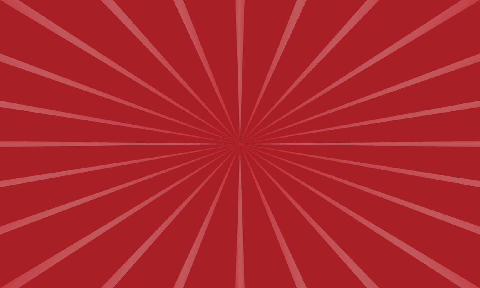 red sunburst background design art vector