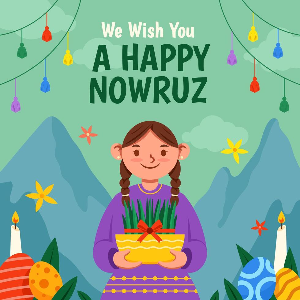 Nowruz Celebration Of Renewal vector