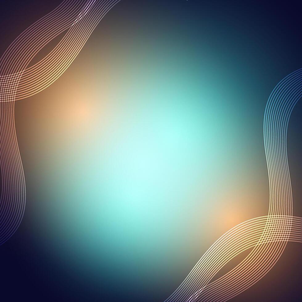 Abstract Blue Light Background Template Design vector