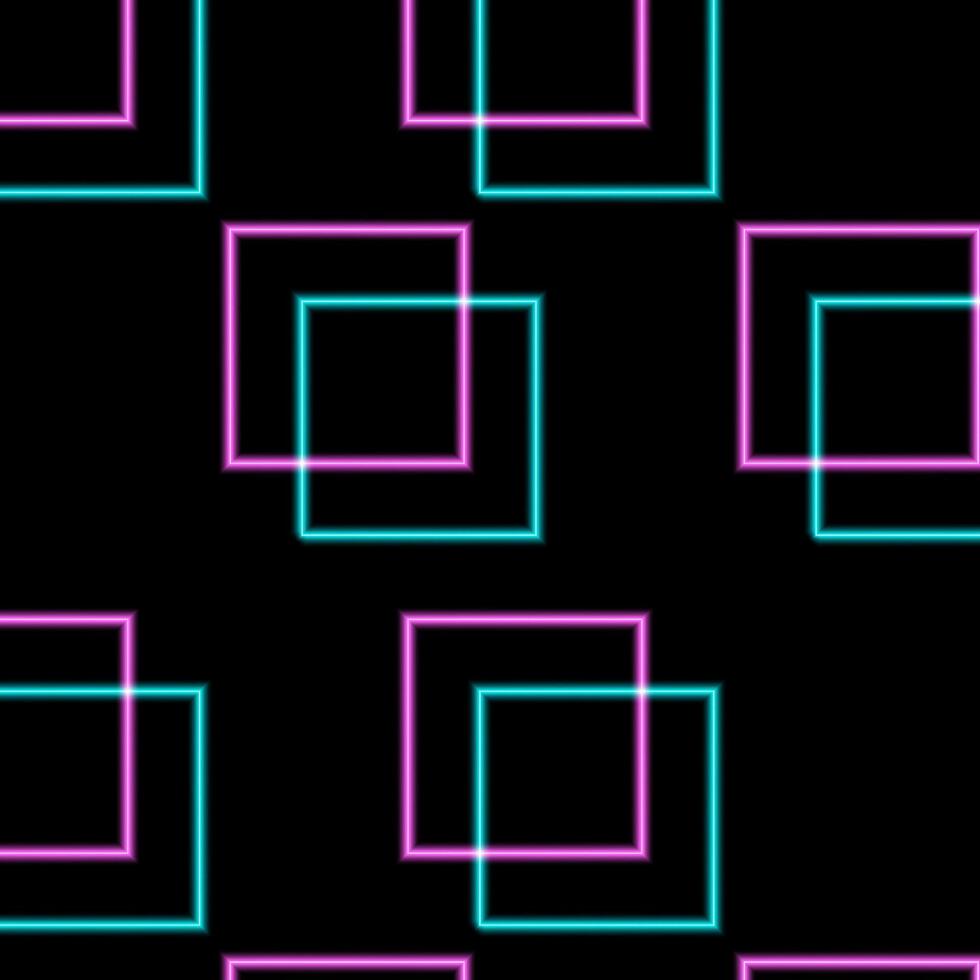 Abstract Neon Background Geometrical Shape vector
