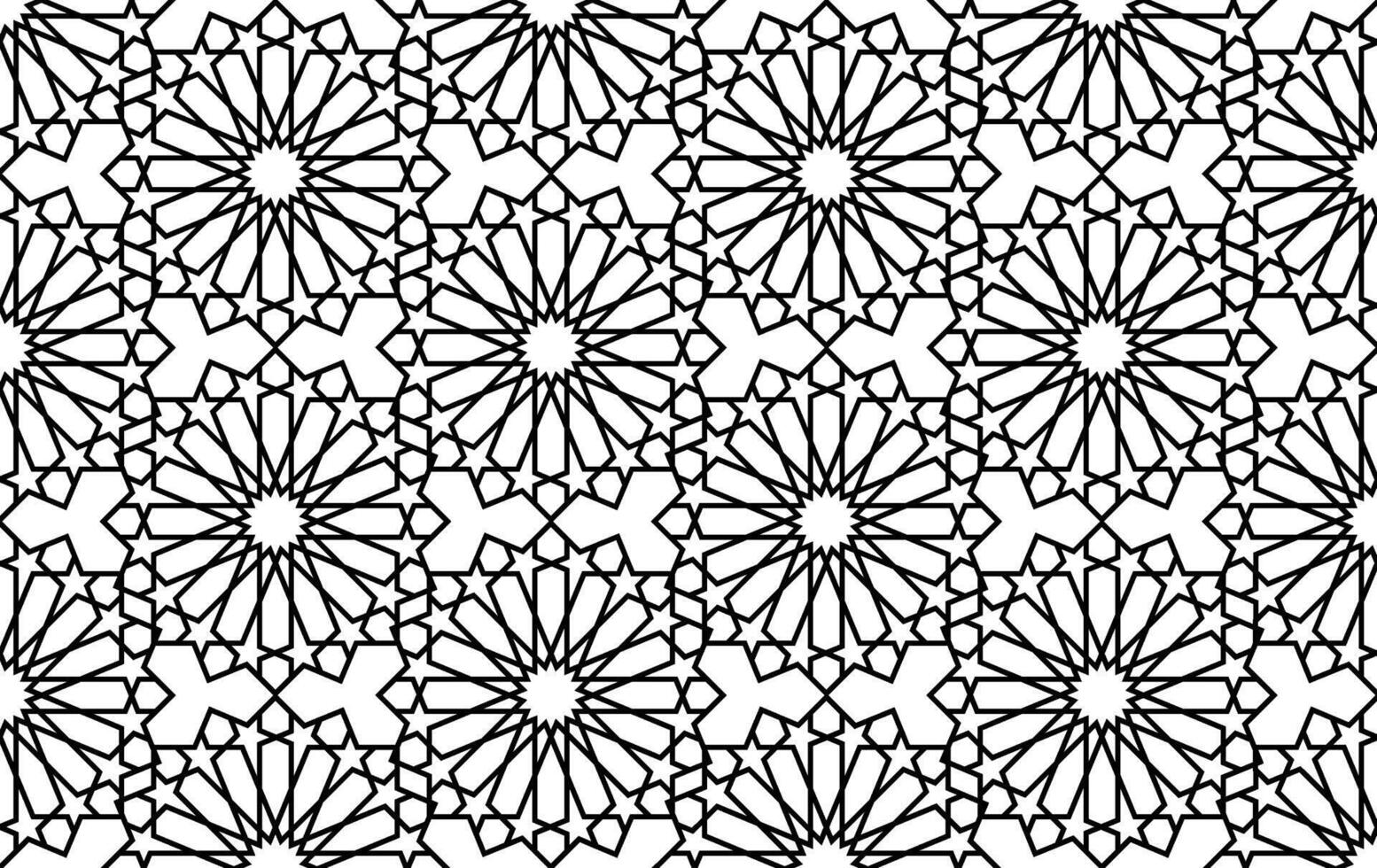 islamic modern pattern background vector