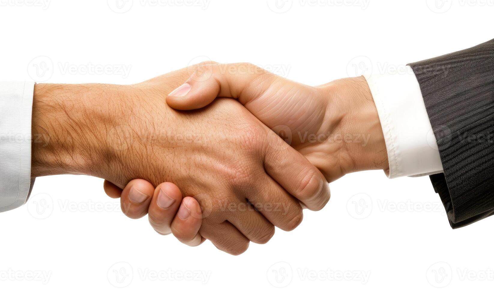 AI generated Handshake for the new agreement photo