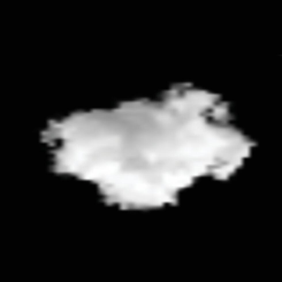 a cloud in the sky black background vector