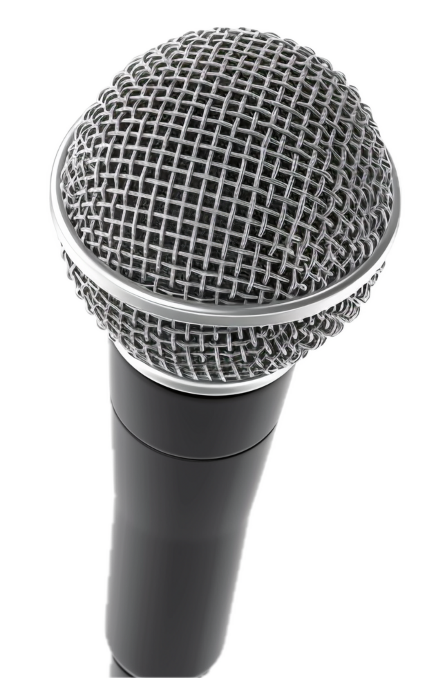 AI generated Professional Dynamic Microphone png