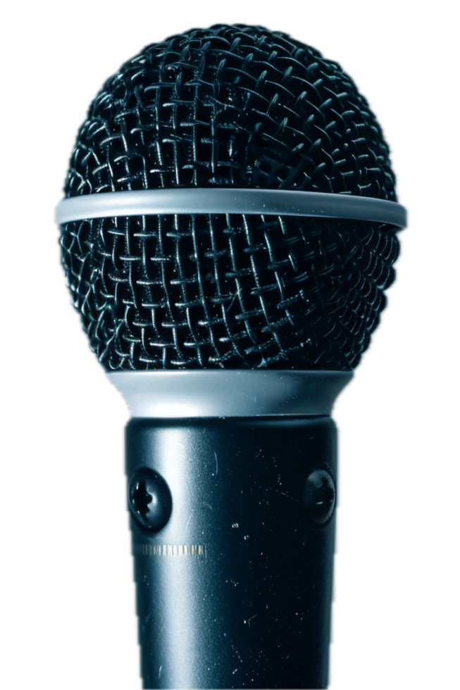 AI generated Professional Dynamic Microphone png
