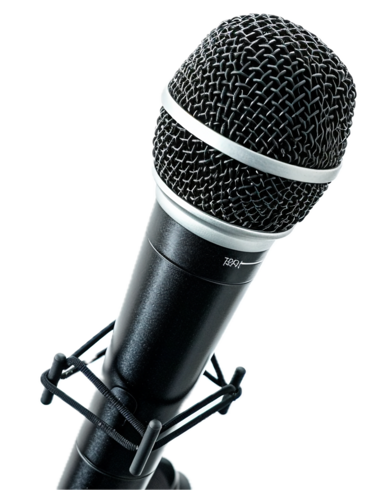 AI generated Professional Dynamic Microphone png