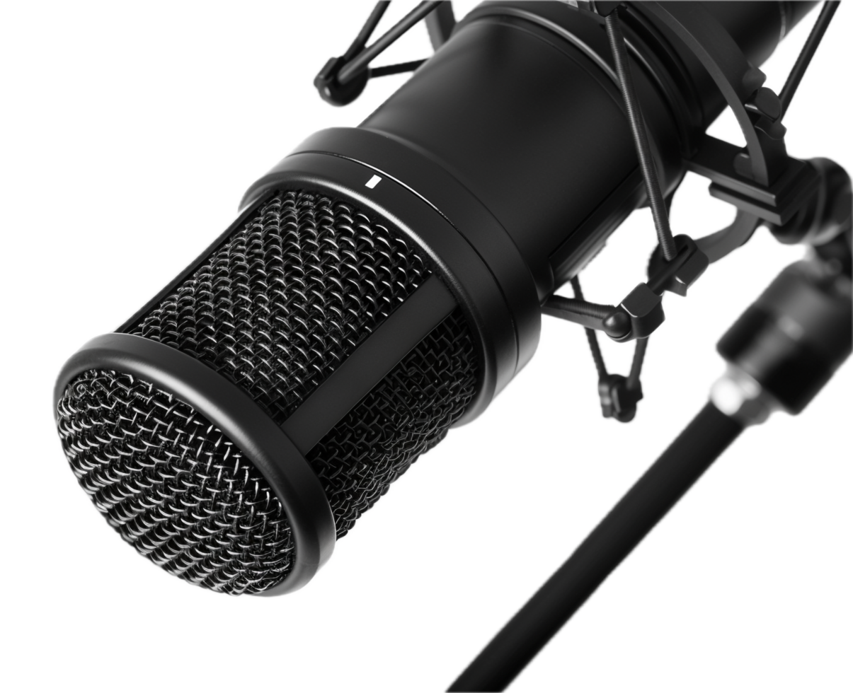 AI generated Professional Dynamic Microphone png