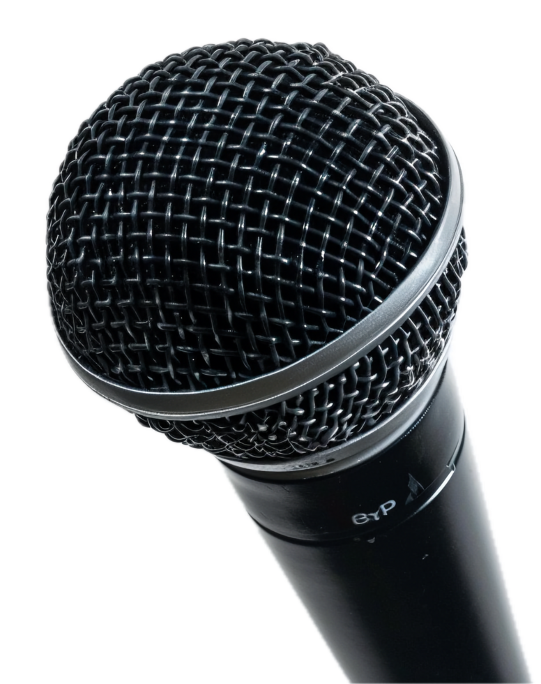 AI generated Professional Dynamic Microphone png