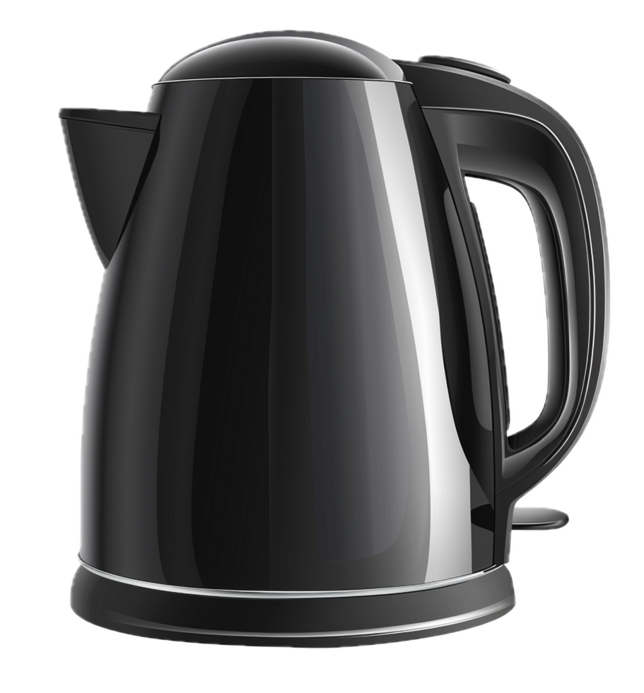 AI generated Modern Electric Kettle png