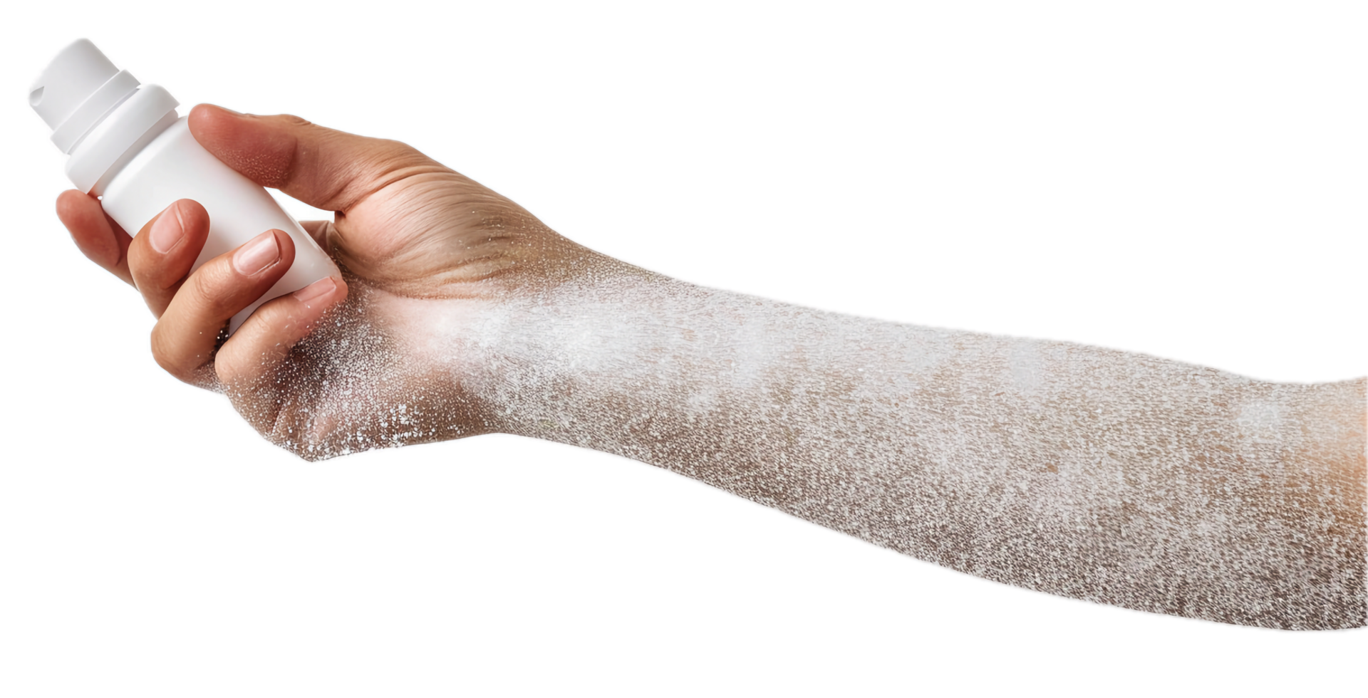 AI generated Hand Covered in Soap Suds png