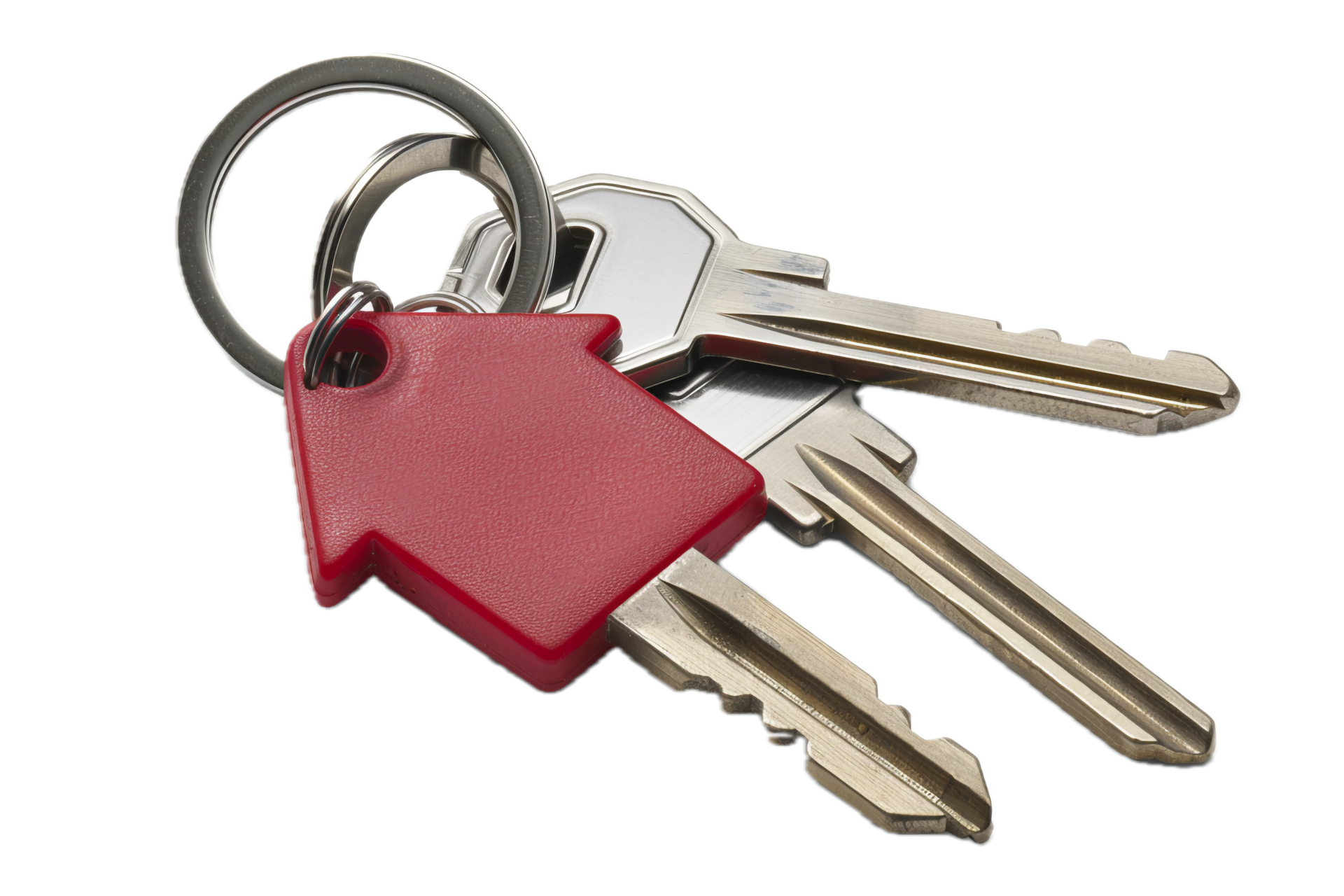 AI generated House Keys with Wooden Keychain png 42654368 PNG