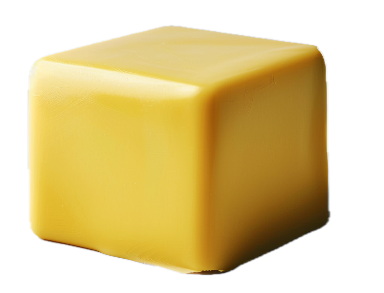 AI generated Block of Butter png