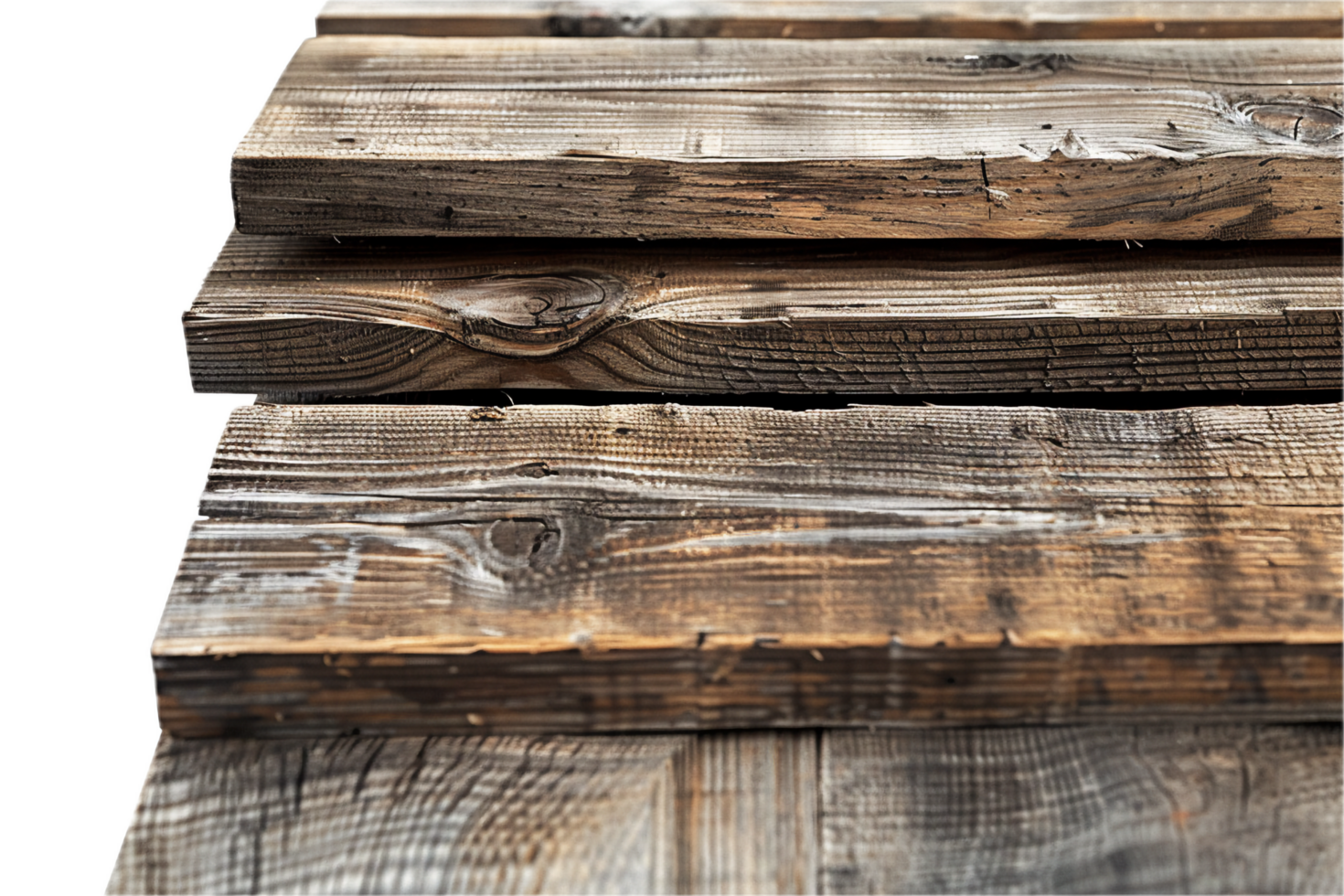 AI generated Stacked Rustic Wooden Cutting Boards png