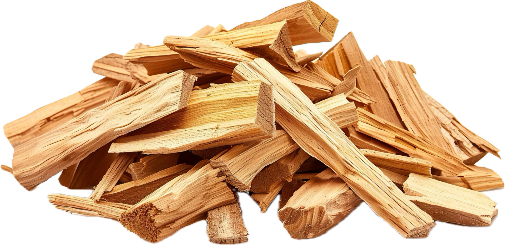 ai généré pile de Naturel bois allumage png