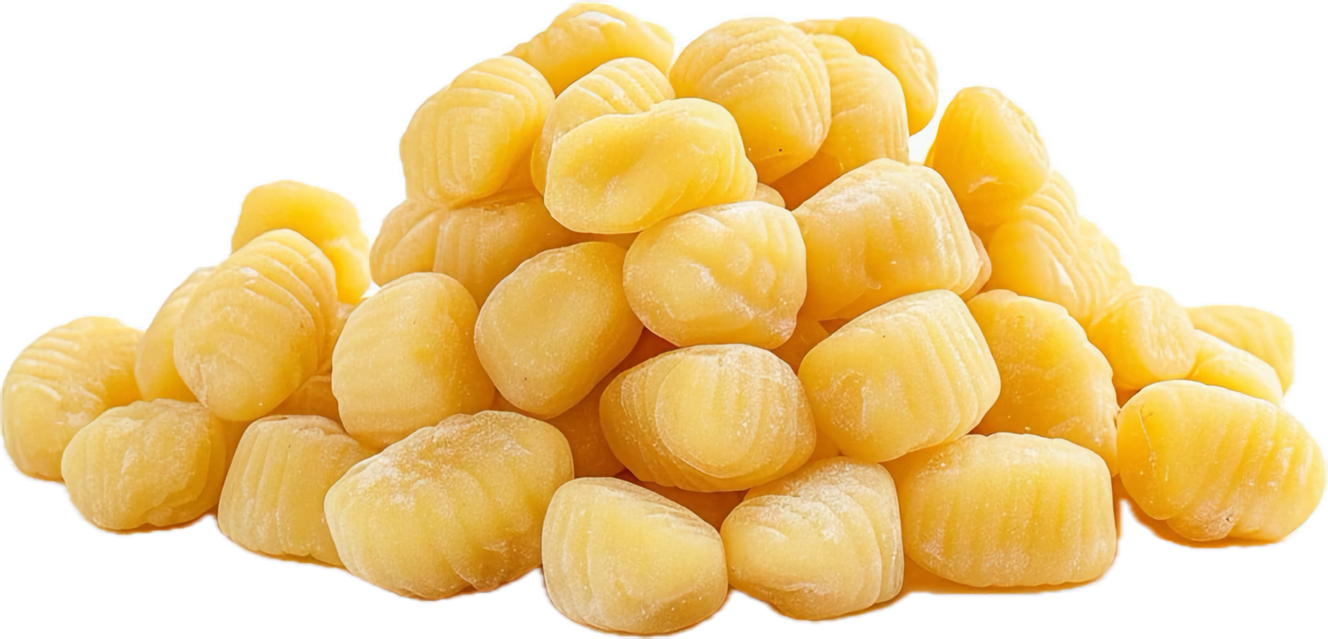 AI generated Uncooked Gnocchi Pasta png