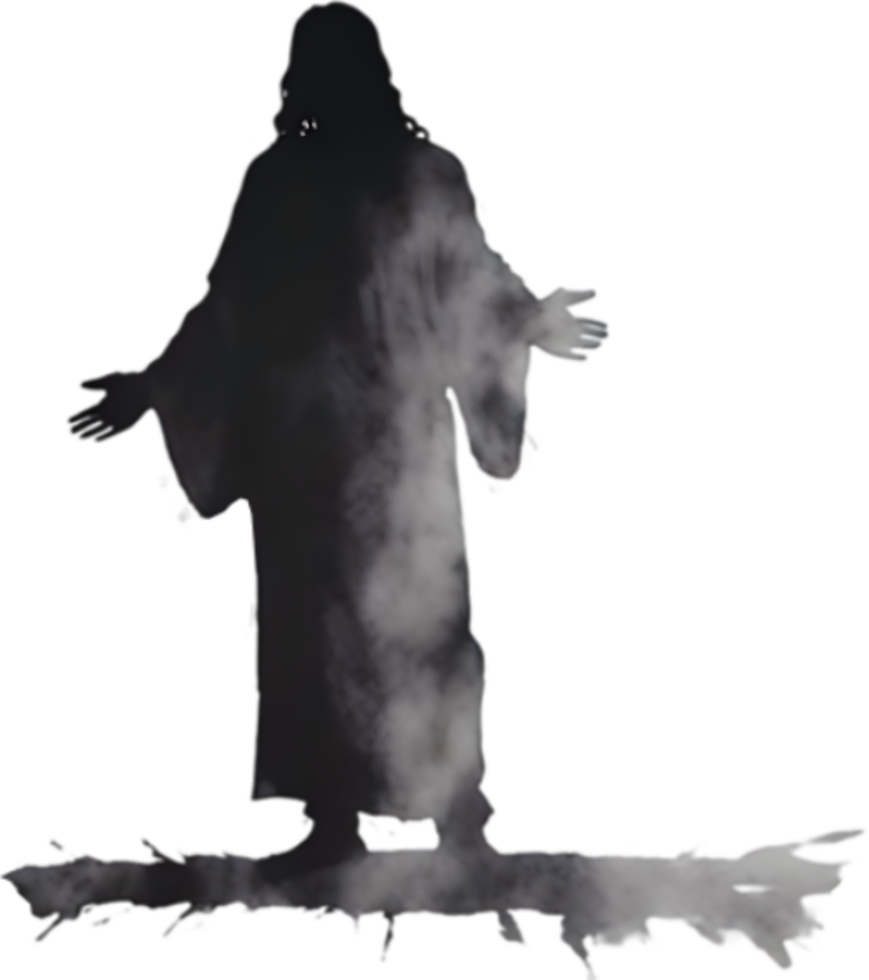 AI generated Watercolor painting of Jesus Christ in an impressionist style. png