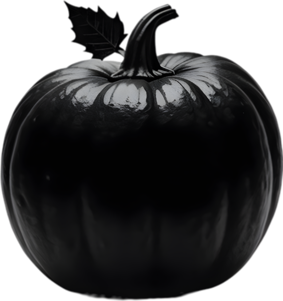 AI generated Pumpkin icon, a close-up painting of a pumpkin. png