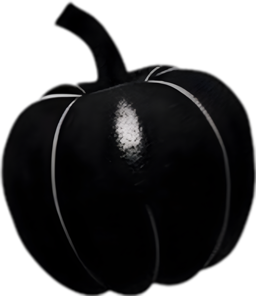 AI generated Pumpkin icon, a close-up painting of a pumpkin. png