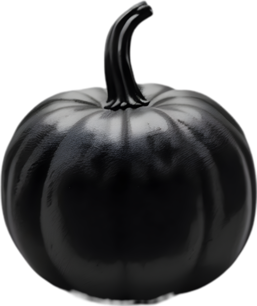 AI generated Pumpkin icon, a close-up painting of a pumpkin. png