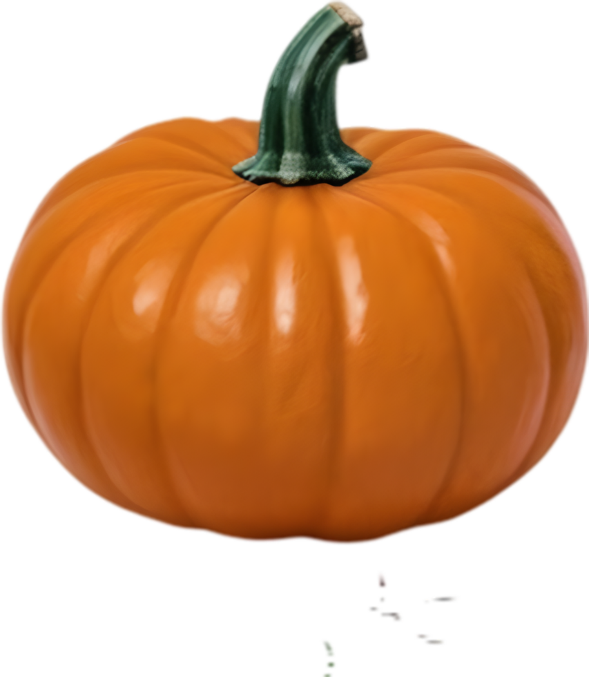 AI generated Pumpkin icon, a close-up painting of a pumpkin. png
