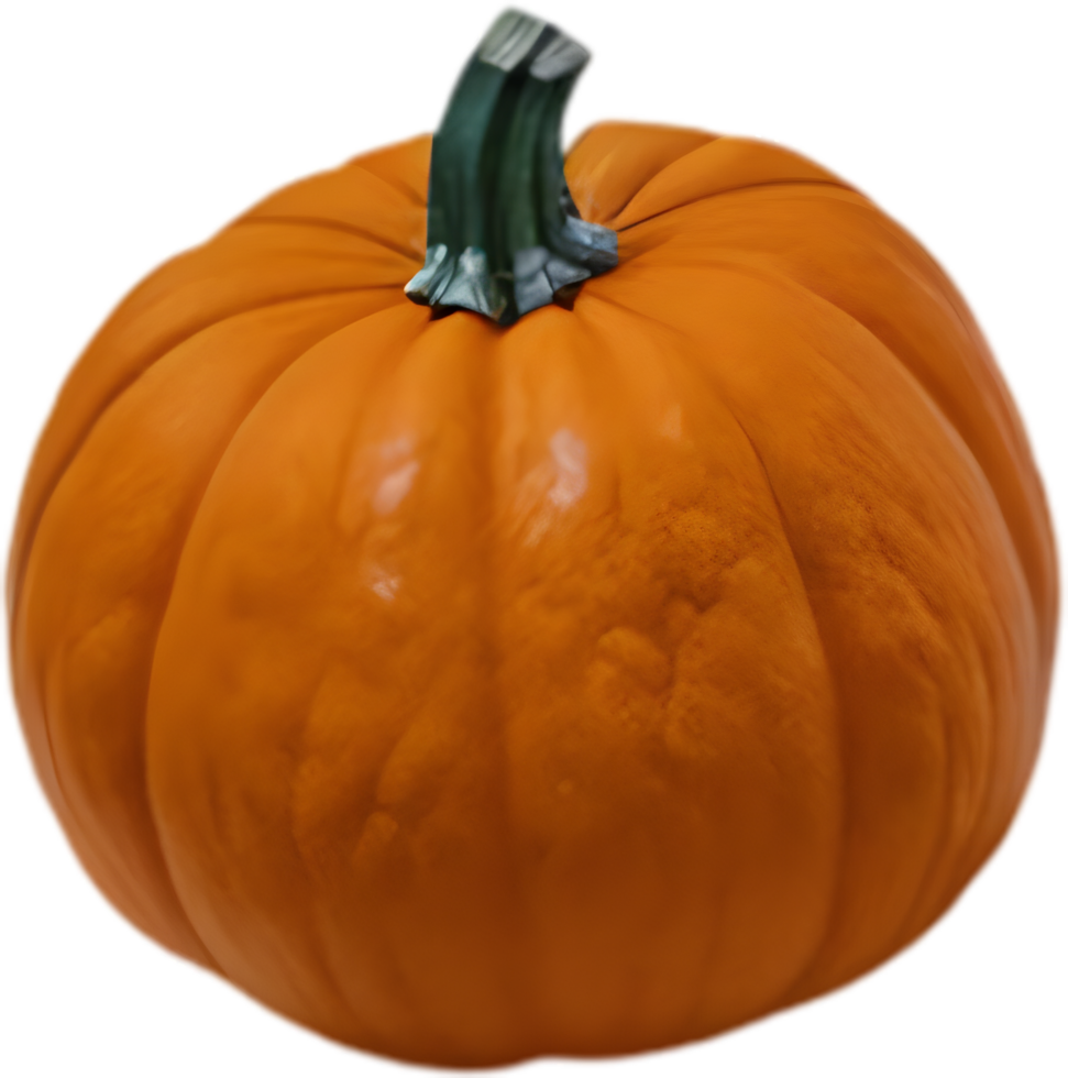 AI generated Pumpkin icon, a close-up painting of a pumpkin. png