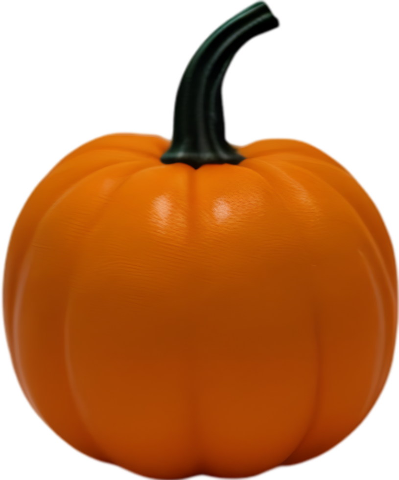 AI generated Pumpkin icon, a close-up painting of a pumpkin. png