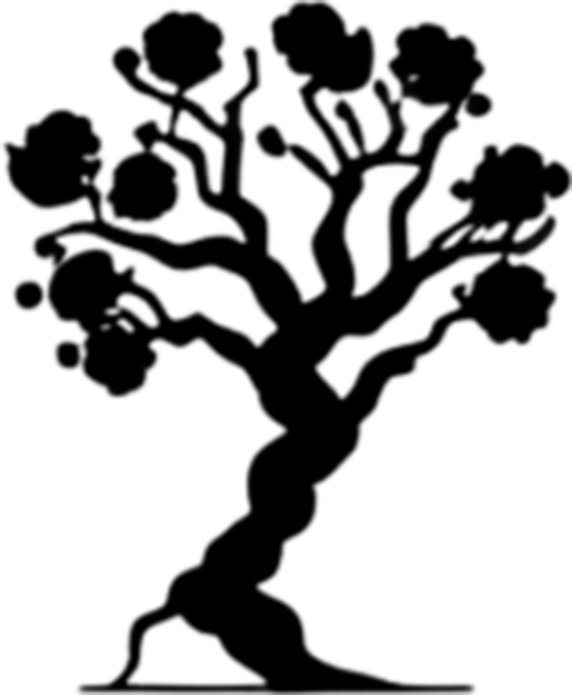 AI generated Tiny Yggdrasil icon, a close-up painting of a Tiny Yggdrasil. png