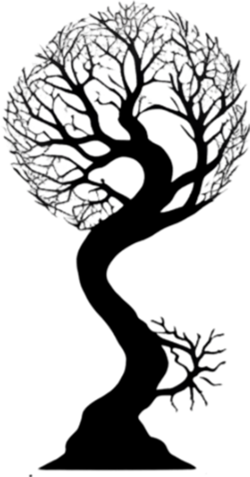 AI generated Tiny Yggdrasil icon, a close-up painting of a Tiny Yggdrasil. png