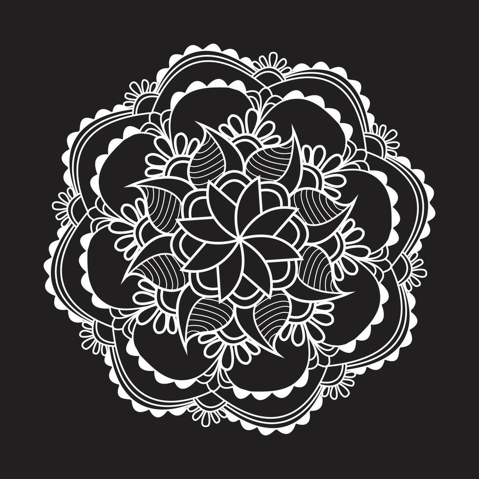 Unique standard luxury flower floral vector eps mandala for free download