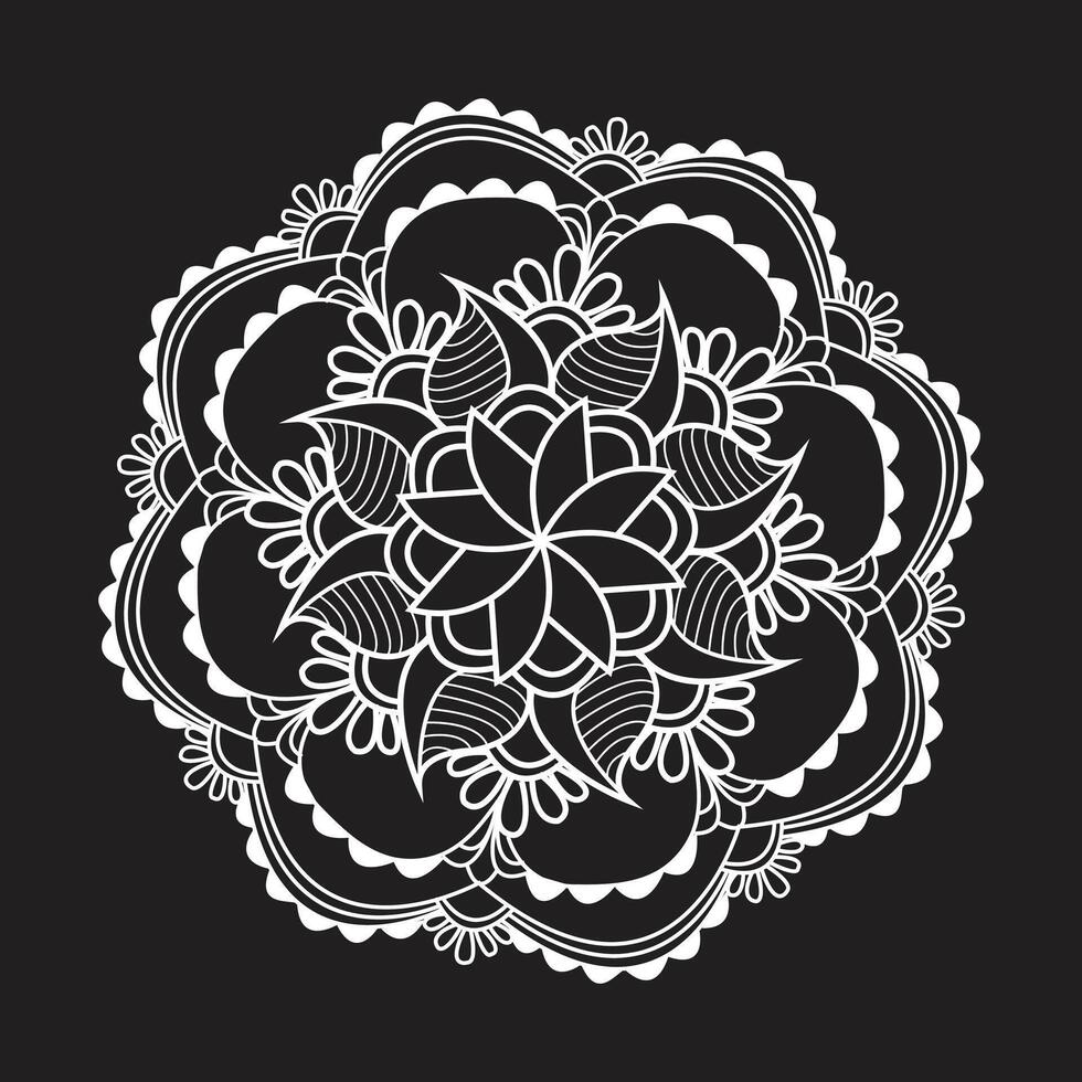 único estándar lujo flor floral vector eps mandala para gratis descargar