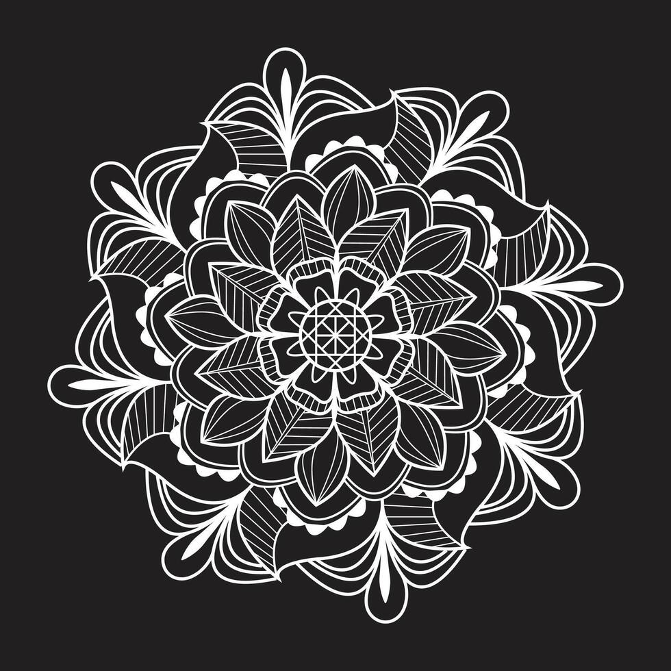 Easy creative mandala unique flower floral vector eps mandala patterns for free download