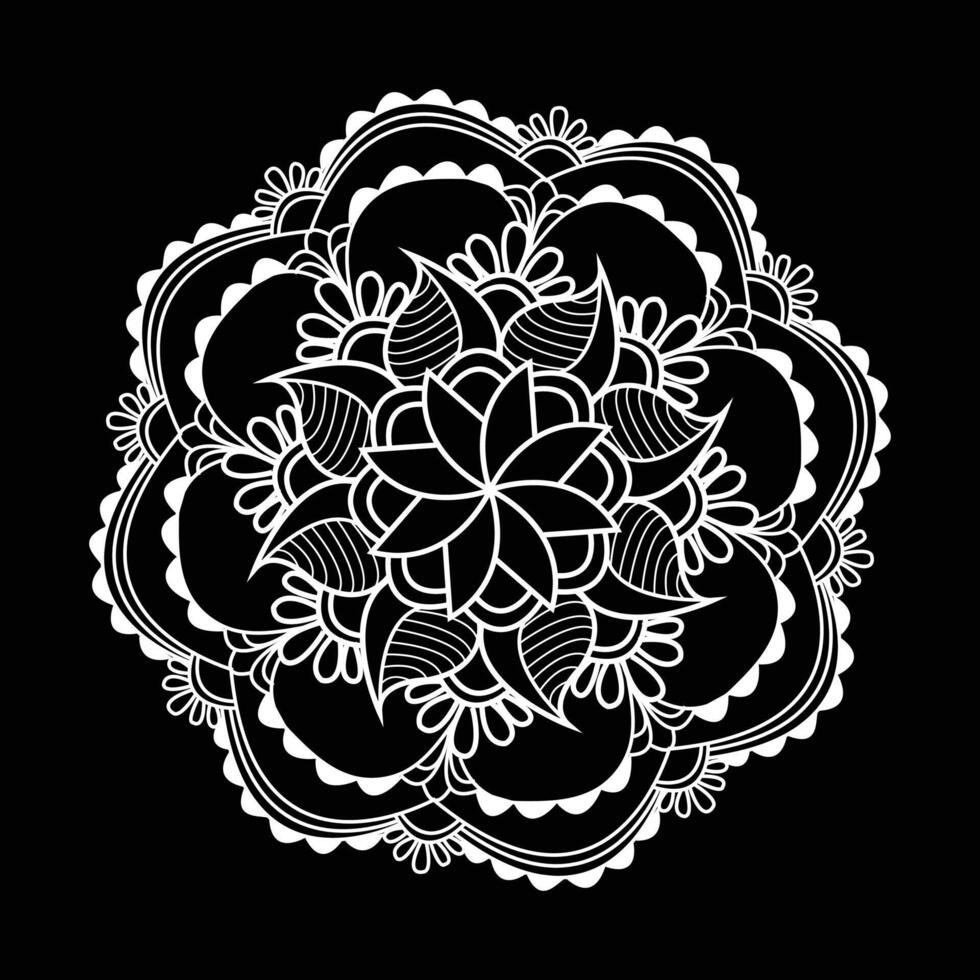 Easy circle mandala unique flower floral vector eps mandala patterns for free download