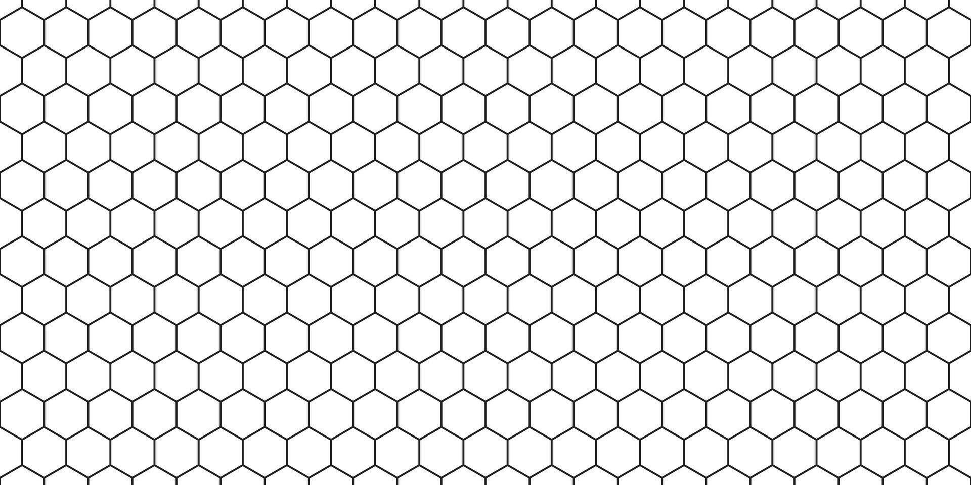 hexagon pattern. Seamless background. Abstract honeycomb background in grey color. Vector illustration