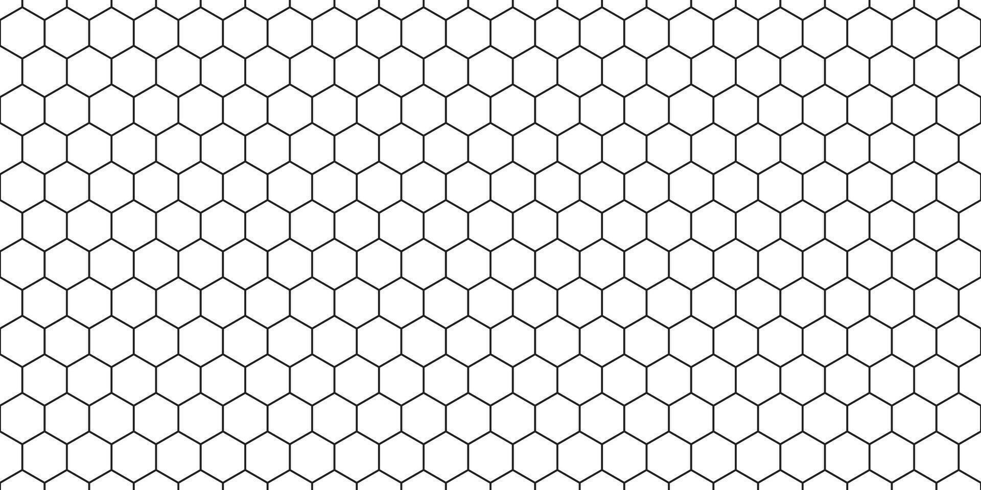 hexagon pattern. Seamless background. Abstract honeycomb background in grey color. Vector illustration