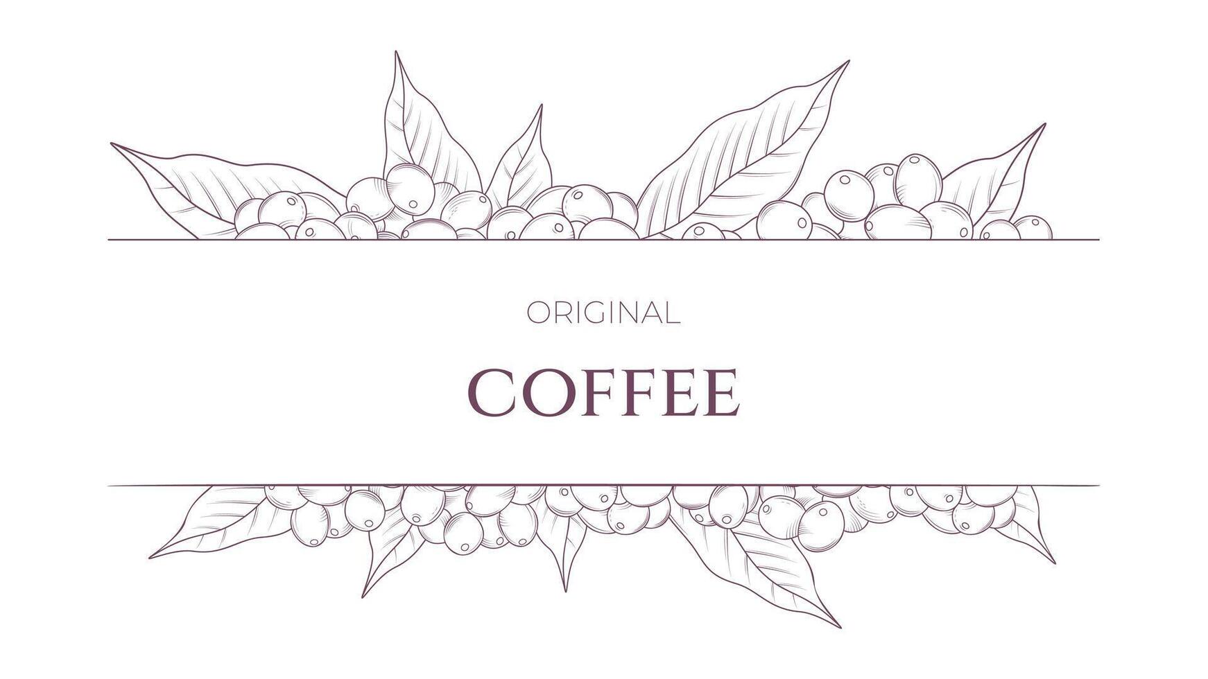 café promoción diseño elemento vector