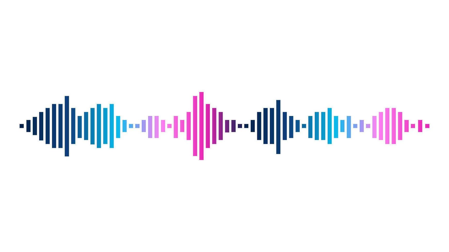 sound wave audio vector