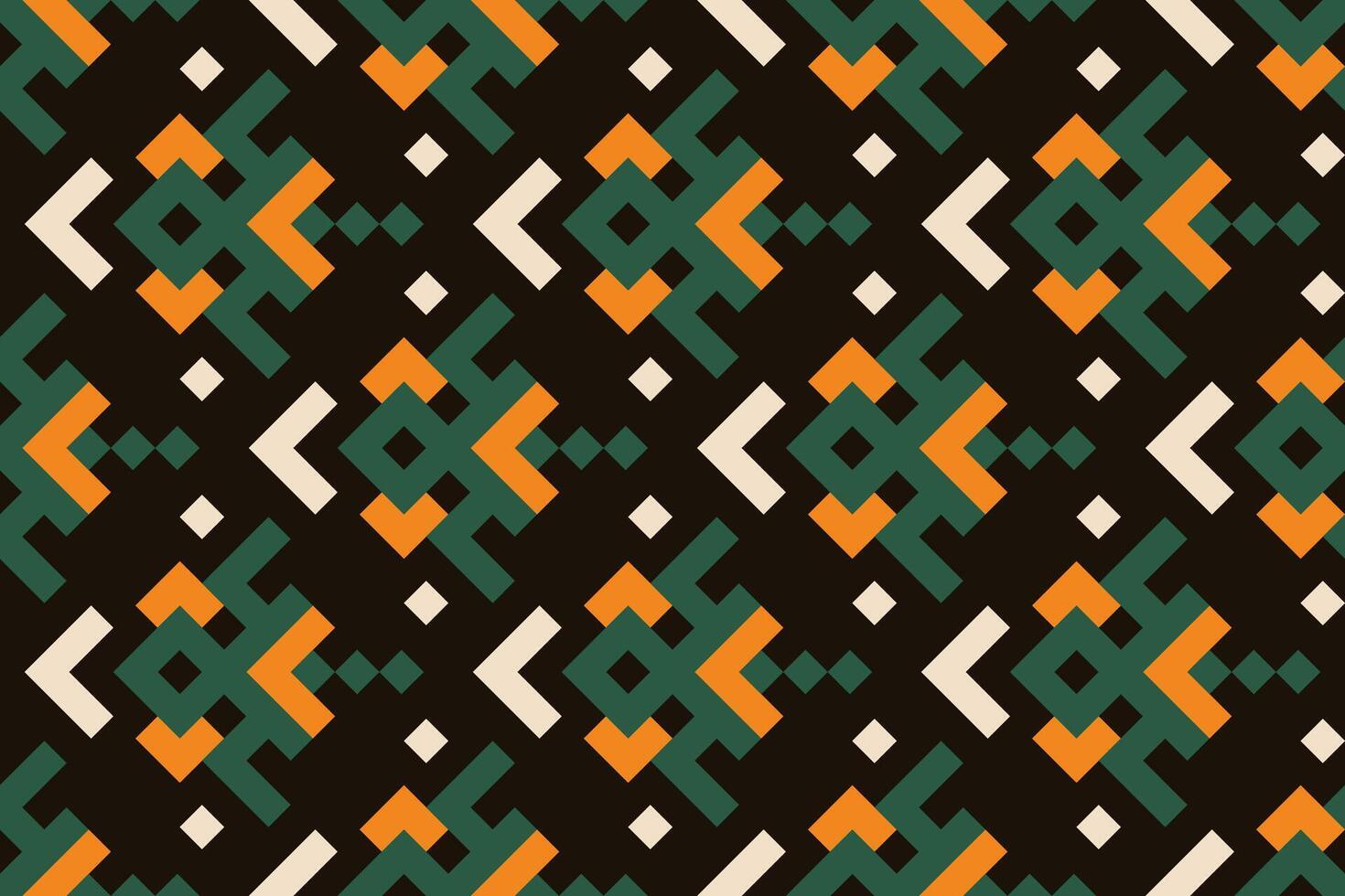 a colorful pattern with a yellow and green design vector
