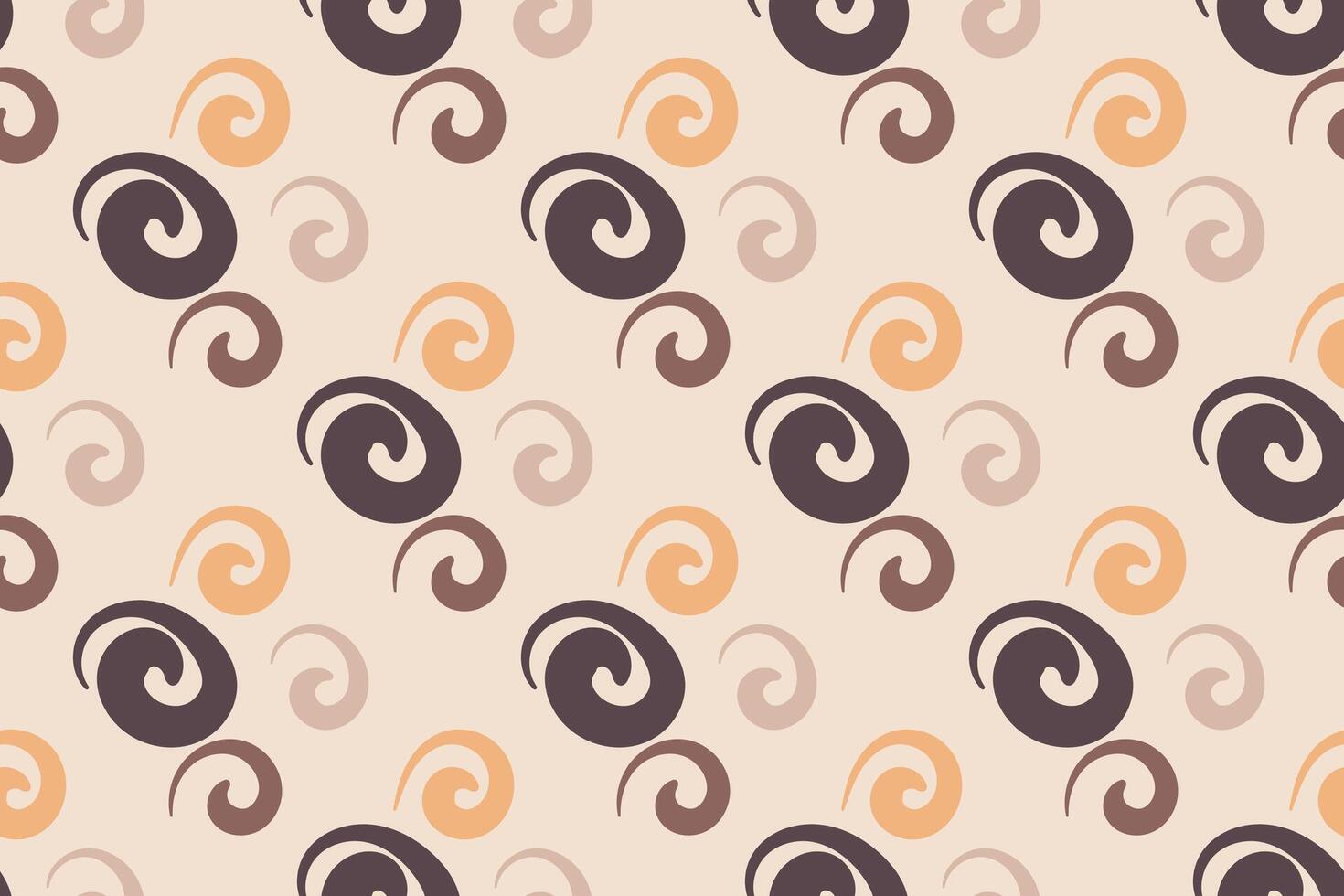Vector Seamless Abstarct Pattern with brush effect