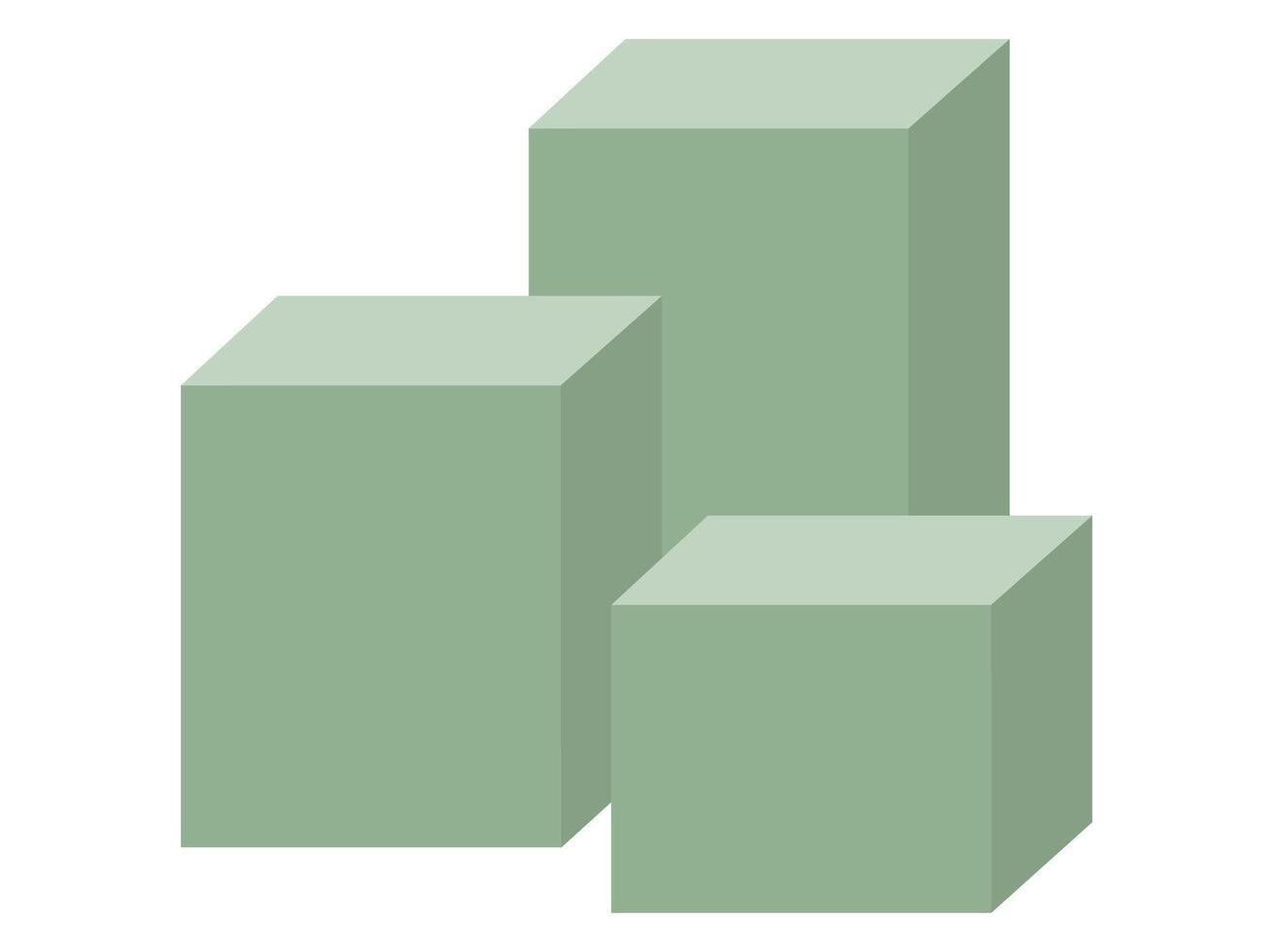 Empty Podium Stage Background Illustration vector