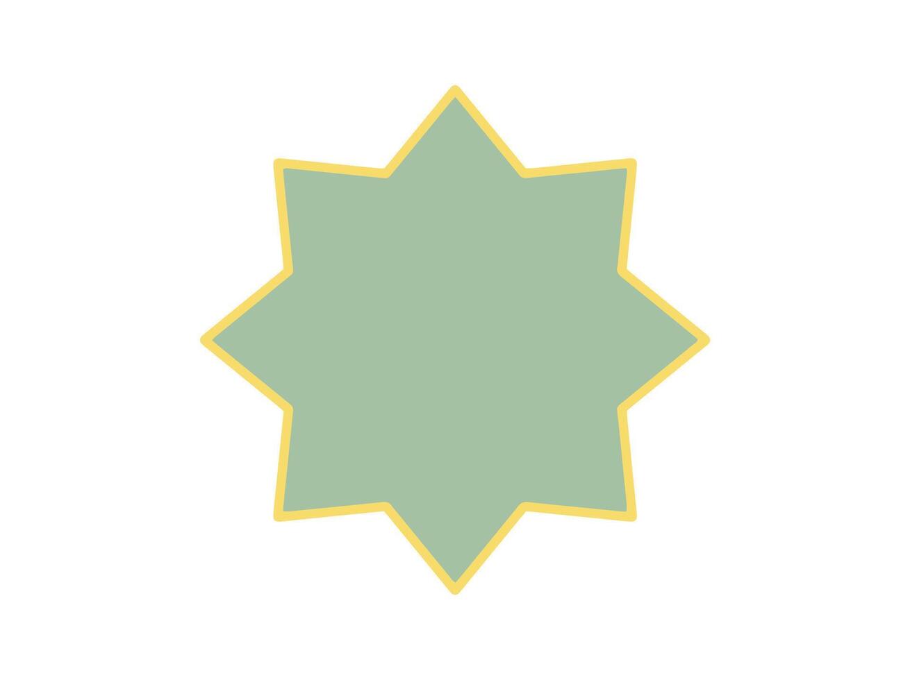 Eid Al Fitr Frame Background vector