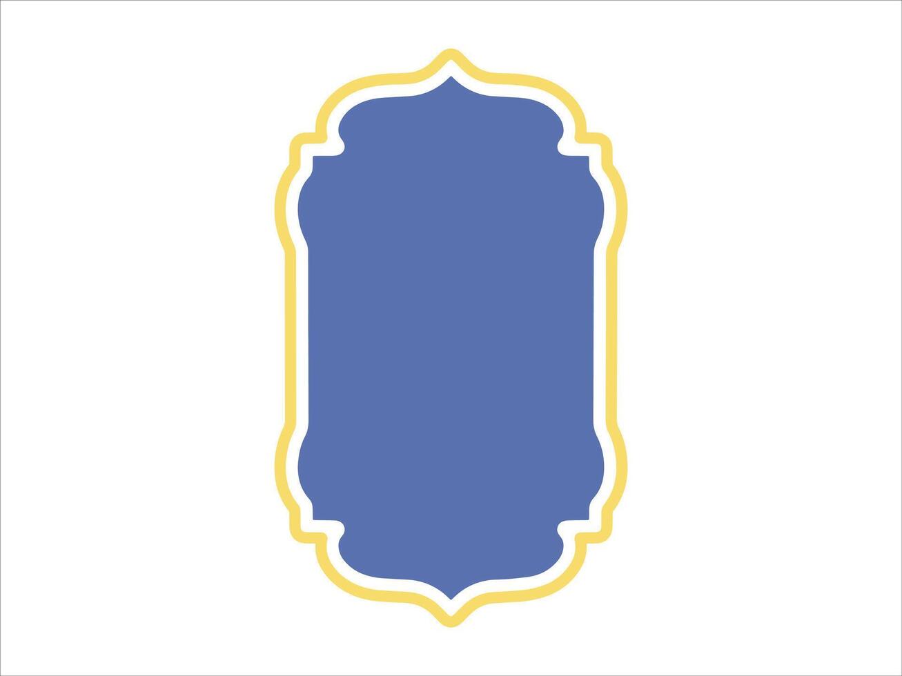 Ramadan Islamic Frame Background Illustration vector