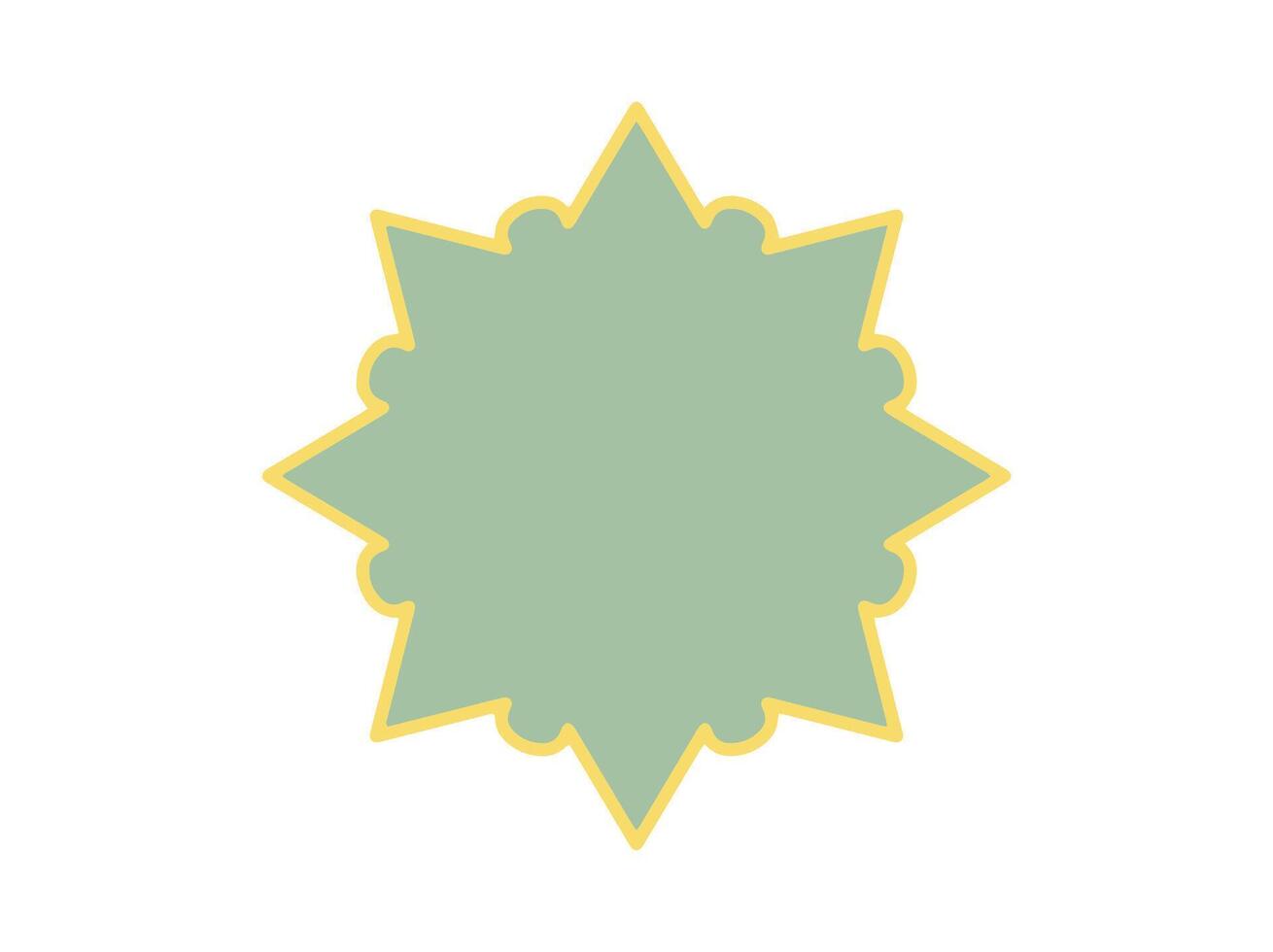 Ramadhan Mubarak Frame Background Illustration vector