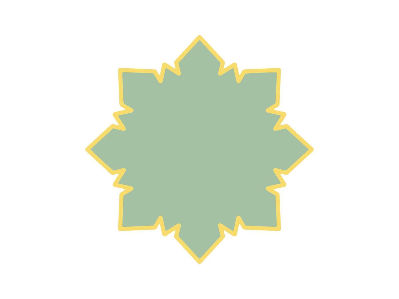 Eid Al Fitr Frame Background vector