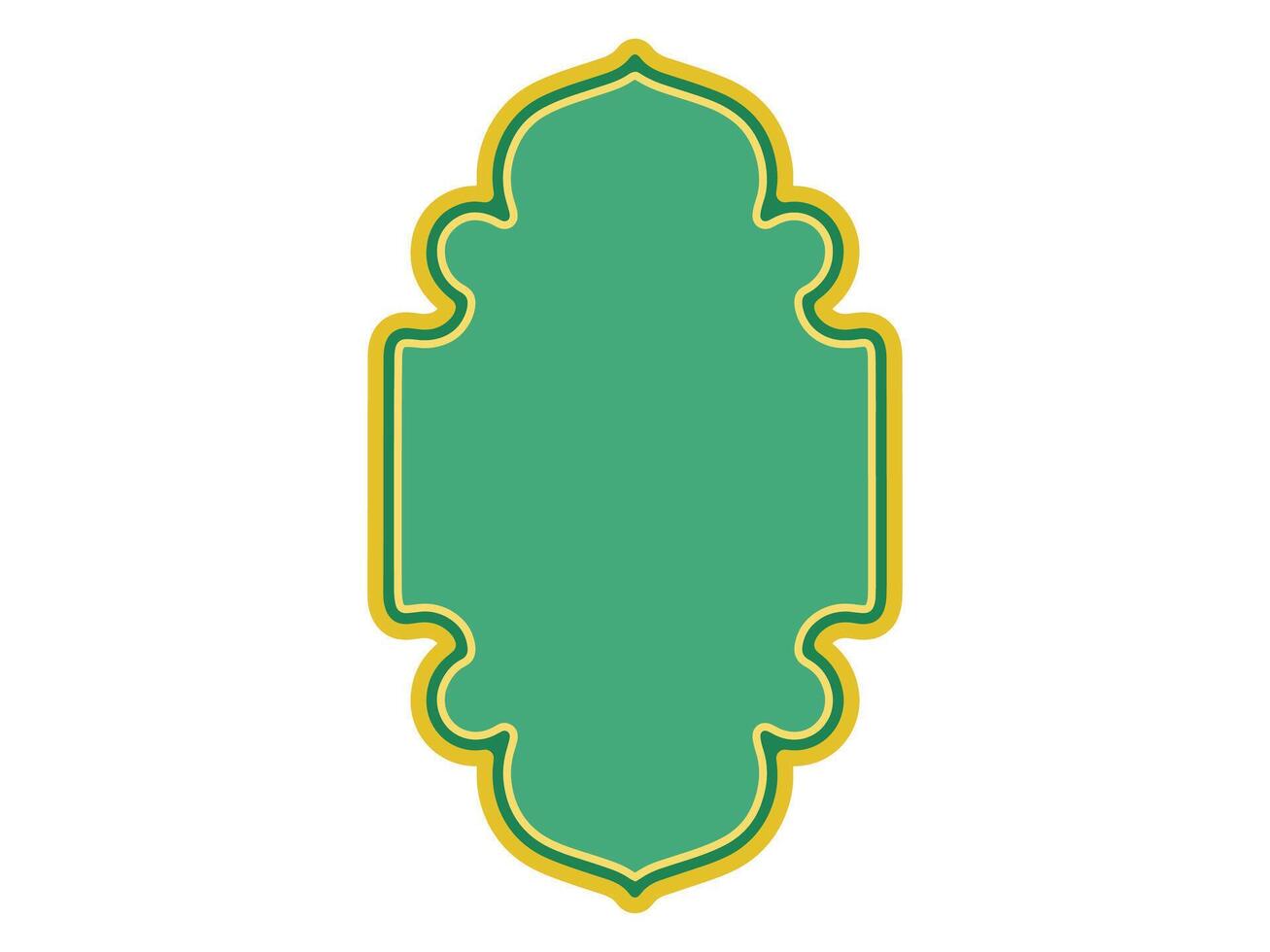 Ramadan Islamic Frame Background Illustration vector